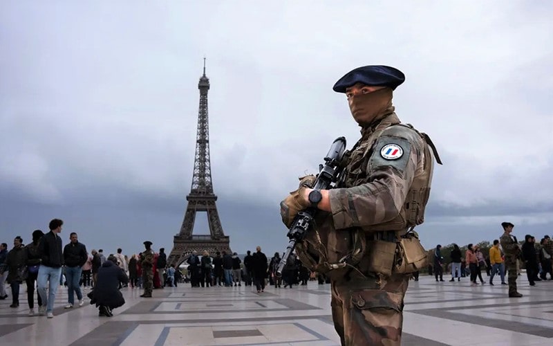 تدابیر امنیتی در پاریس