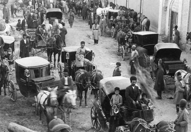 حمل و نقل و ترافیک در تهران قدیم