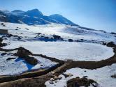 شاه چشمه گردنه گدوک در زمستان؛ منبع عکس: گوگل مپ؛ عکاس: Amir Hossein Kh