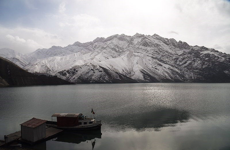 دریاچه سد کرج در زمستان؛ منبع عکس: خبرگزاری تسنیم؛ عکاس: محمدصادق نیک گستر