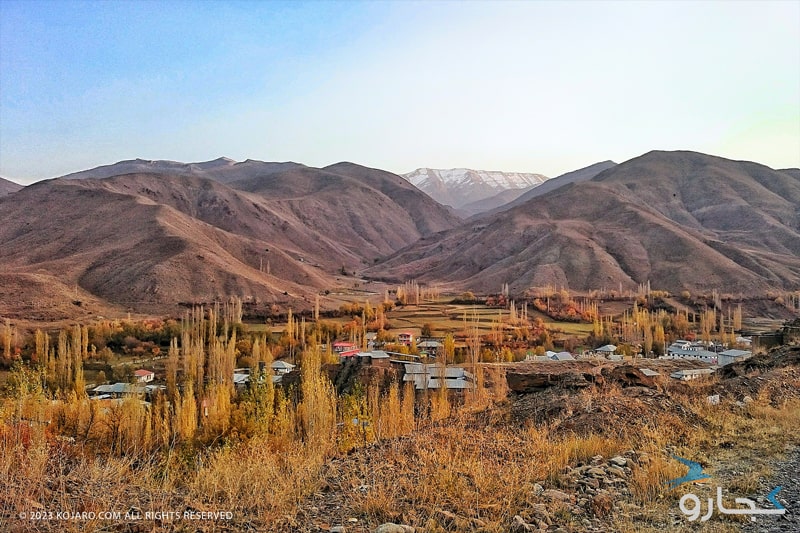 پاییز در روستایی در ایران
