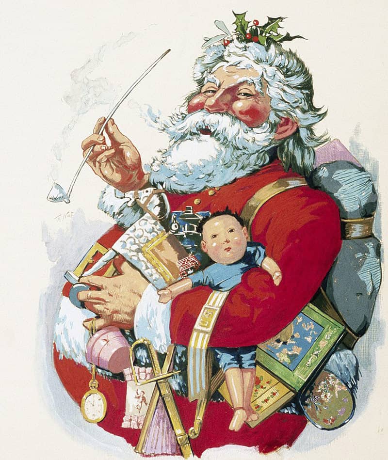 بابانوئل توماس نست، منبع عکس: ویکی‌مدیا، طراح: توماس نست