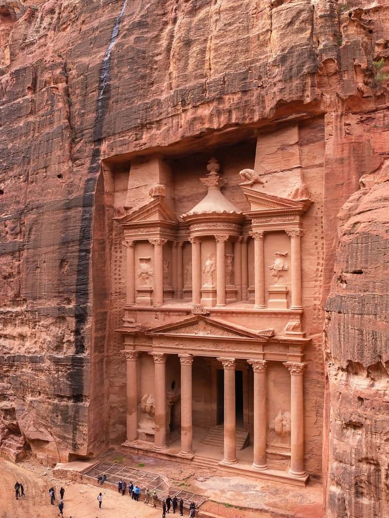 شهر باستانی پترا در کشور اردن، منبع: pixabay