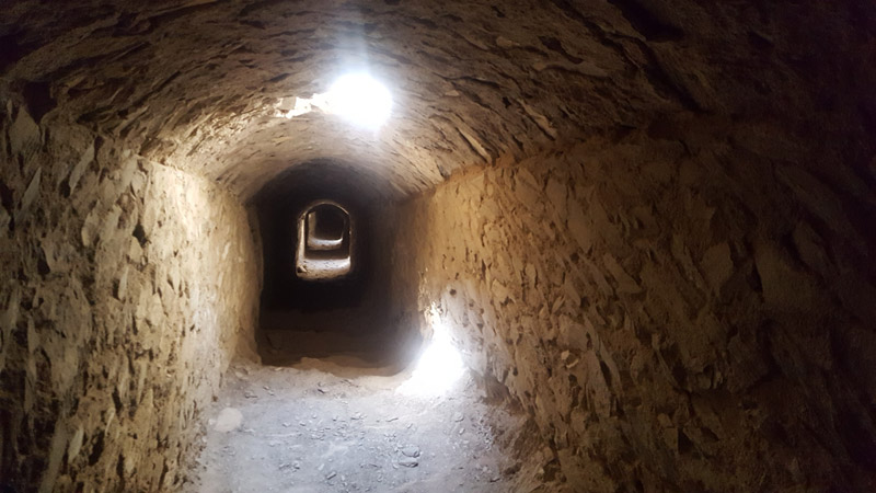 تونل زیرزمینی در قلعه فورگ؛ منبع عکس: گوگل مپ؛ عکاس: Midnight Soldier
