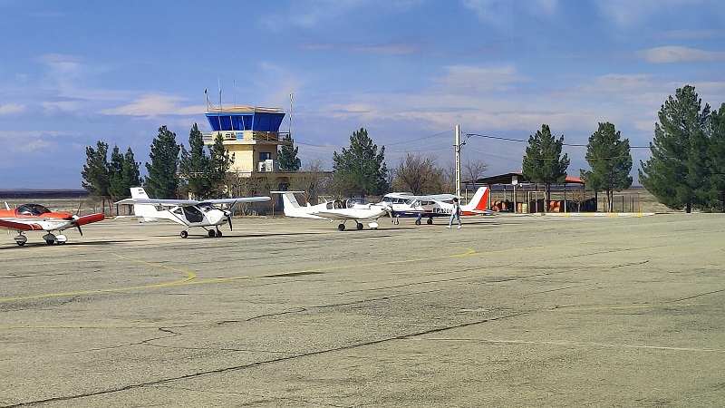 فرودگاه آزادی نظرآباد؛ منبع عکس: گوگل مپ؛ عکاس: احسان مسعودی