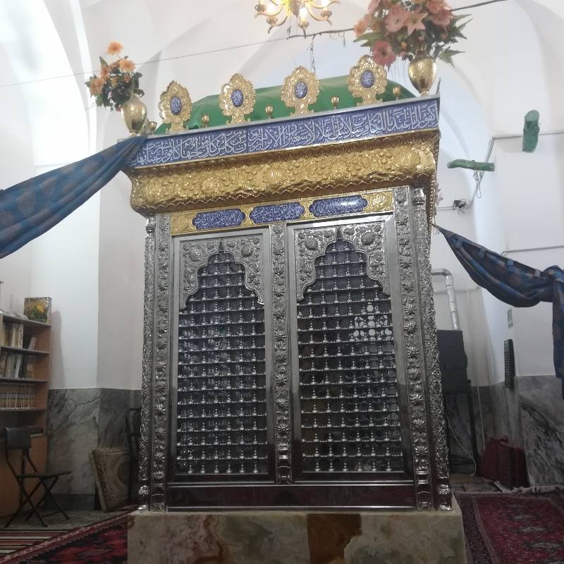 بارگاه اشموئیل نبی در ساوه؛ منبع عکس؛ گوگل مپ؛ عکاس: 