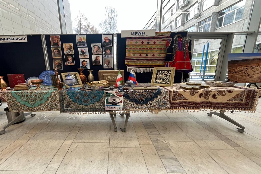 معرفی صنایع دستی و غذاهای ایرانی در مسکو