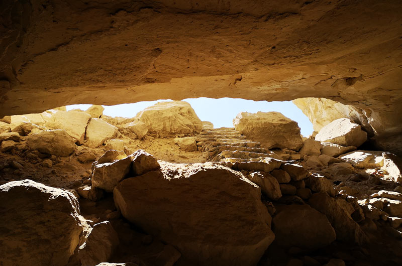 غارهای بان مسیتی؛ منبع عکس: گوگل‌مپ؛ عکاس: S S