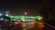 پل طبیعت تهران غرق در نور؛ منبع عکس: گوگل مپ؛ عکاس: محمدرضا خباز تمیمی