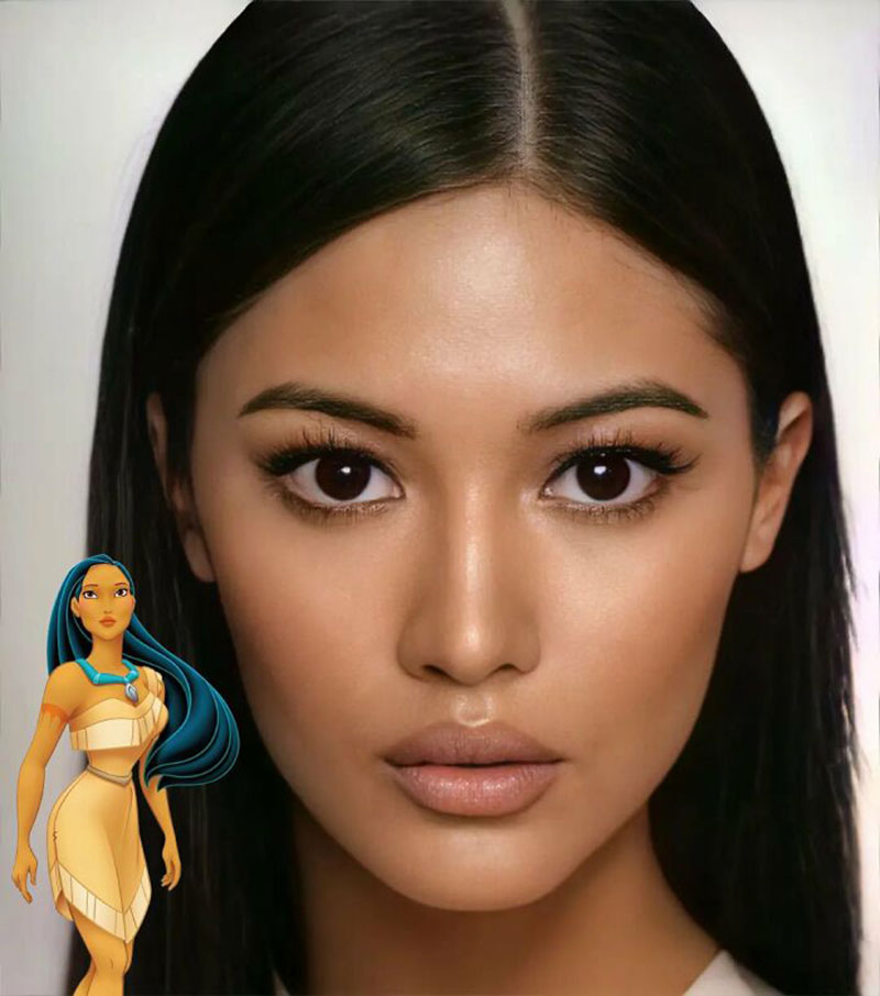 Pocahontas در دنیای واقعی