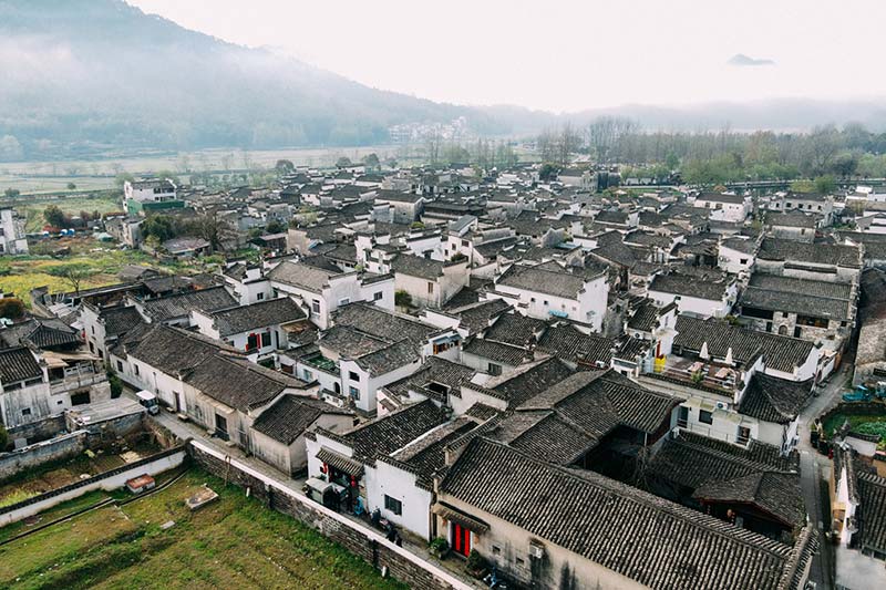 معماری دهکده های هوی در چین