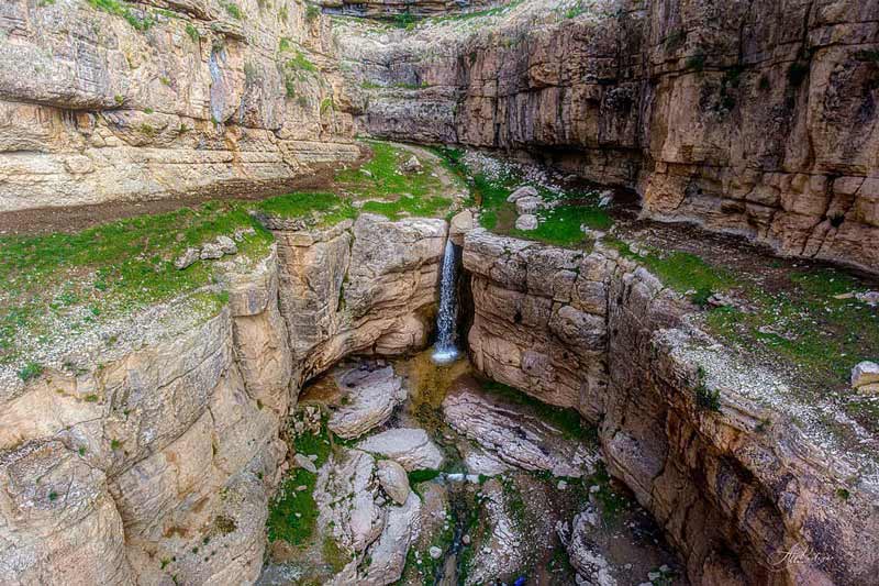 تصویر آبشار حمید در روستای حمید بجنورد؛ منبع عکس: گوگل مپ؛ عکاس: Amir mohammad Akbarzadeh