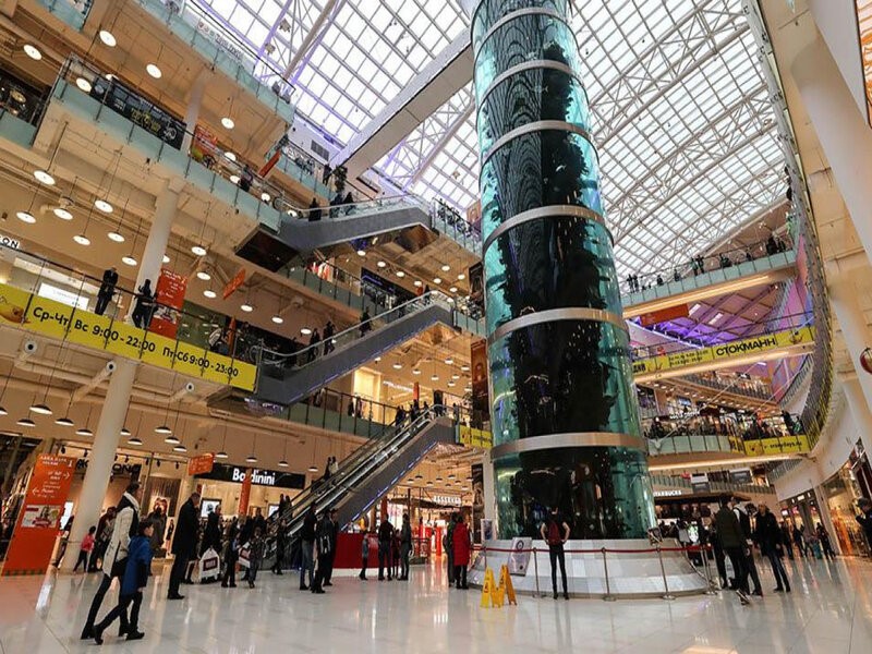 مرکز خرید در مسکو - رپورتاژ