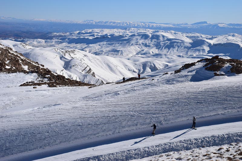 آب و هوای پیست اسکی پولادکف در زمستان؛ منبع عکس: گوگل مپ؛ عکاس: هادی کریمی