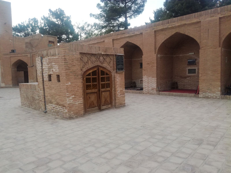 پایاب مسجد جامع قاین؛ منبع عکس: گوگل مپ؛ عکاس: سعید آقایی