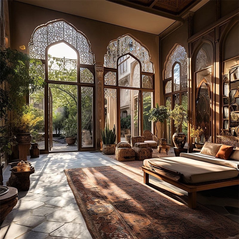 اتاق خواب خانه اصفهان