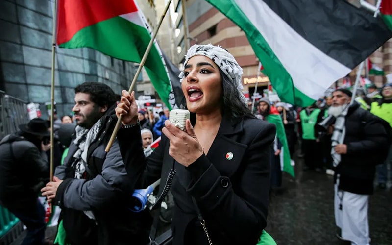 معترضان فلسطینی