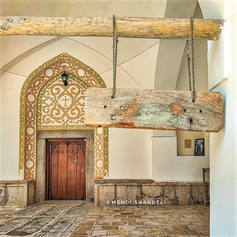 چوب ناقوس کلیسا در کلیسای کاتارینه مقدس، منبع عکس: اینستاگرام mehdi.shahdeli@، عکاس: مهدی شاه‌دلی