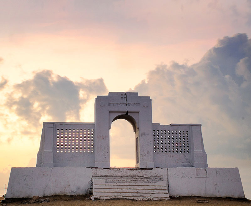یک بنای یادبود مربوط به ملوان هندی