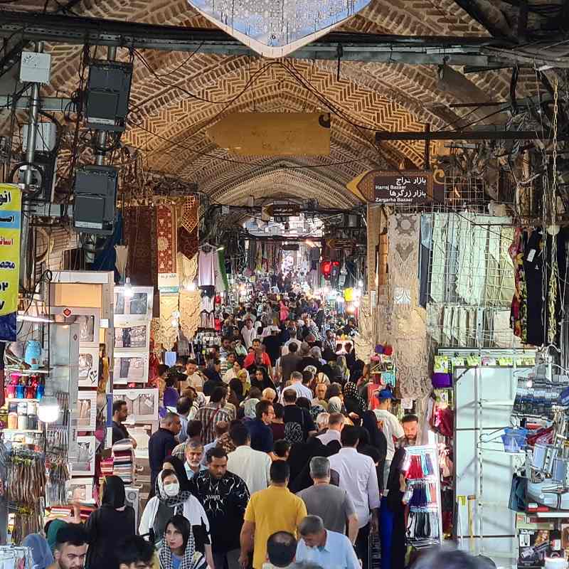 بازار پانزده خرداد؛ منبع عکس: گوگل مپ؛ عکاس: Hassan Shahryari