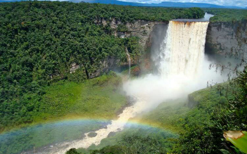 تصاویر آبشار کایتور در کشور گویان