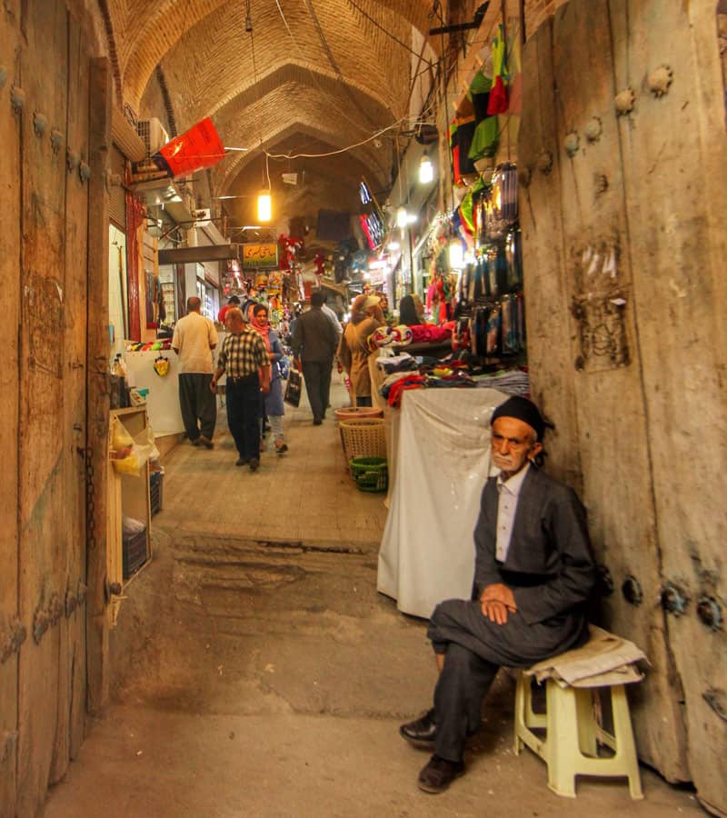 بازار قدیم کرمانشاه؛ منبع عکس: VisitKermanshah، عکاس: حمیدرضا کرمی