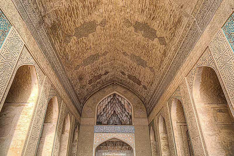 معماری سقف مسجد جامع اصفهان