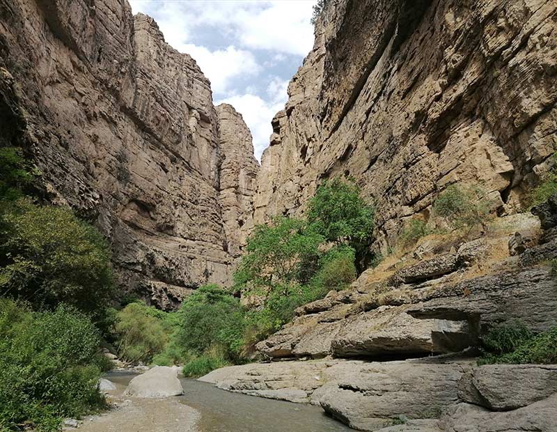 دره شمخال در شهرستان قوچان؛ منبع عکس: گوگل مپ؛ عکاس: بهزاد حاجی زاده