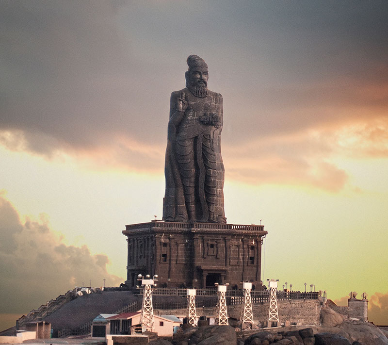مجسمه‌ای تاریخی در هند