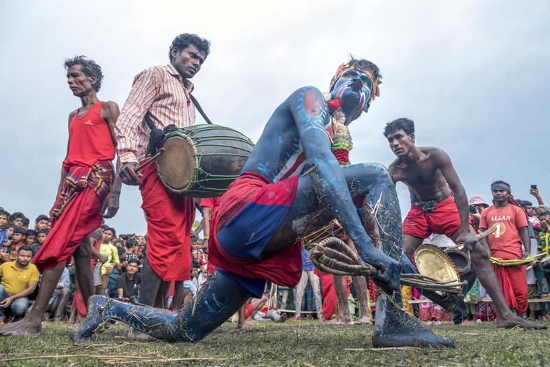 رقص و بازی محلی در بنگلادش