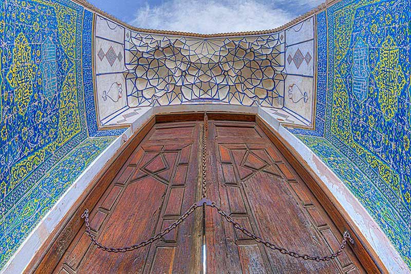 معماری داخلی سقف مسجد جامع اصفهان