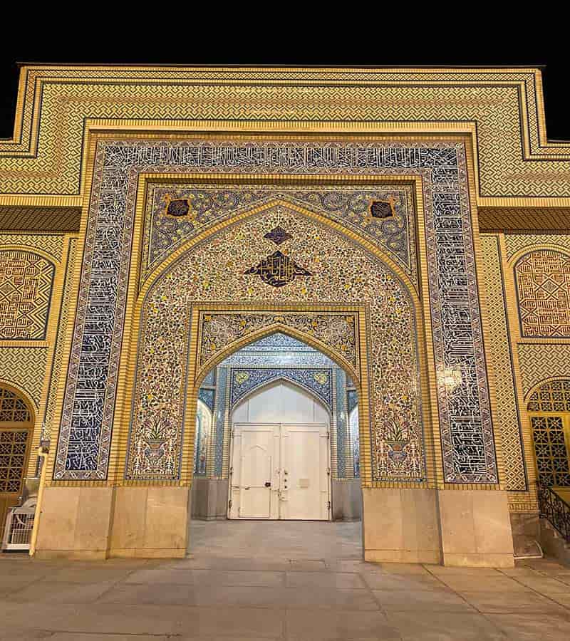 معماری خانقاه احمدیه شیراز