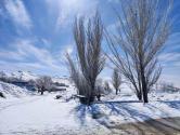 روستای سُه اصفهان در زمستان