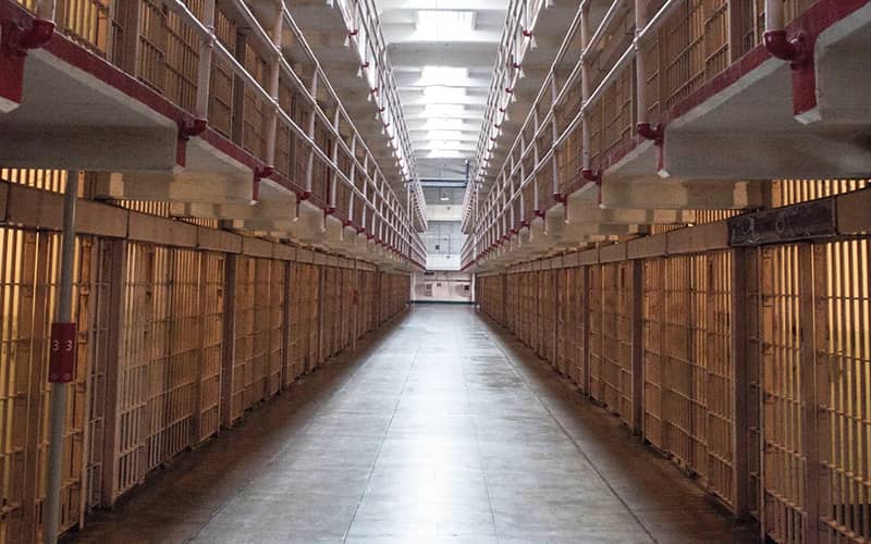 سلول های زندان آلکاتراز