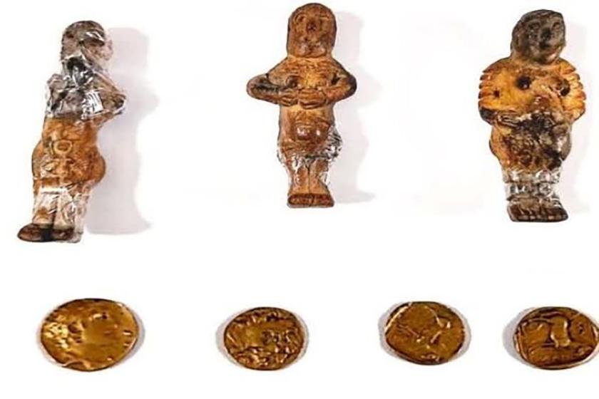 سکه و مجسمه‌هایی با ۲۰۰۰ سال قدمت در ورامین کشف شد