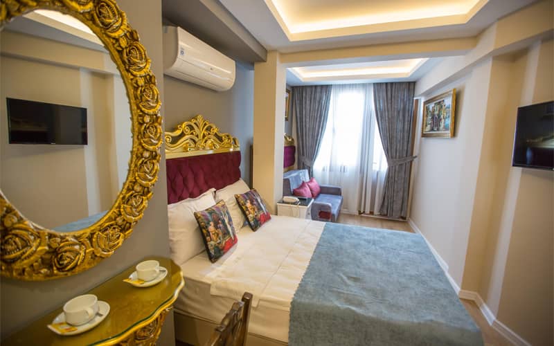 اتاق بزرگی در هتل آتلانتیس رویال استانبول