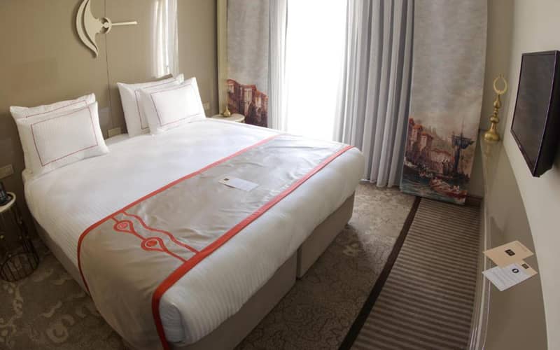 اتاق دبل کوچکی در هتل پیک استانبول