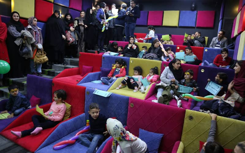سالن سینمای مخصوص کودکان در مشهد