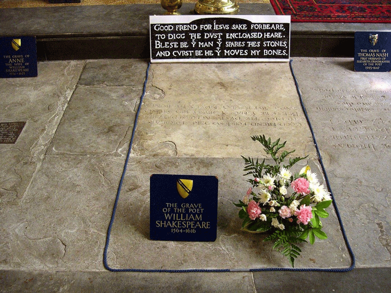 قبر شکسپیر