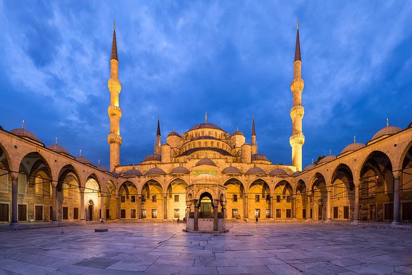 مسجد سلطان احمد استانبول | معرفی کامل مسجد آبی + عکس - کجارو