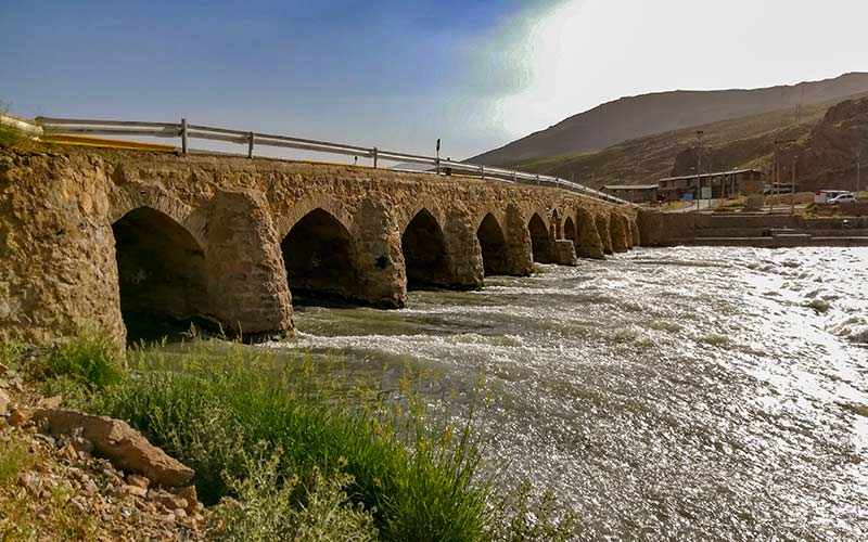 پل تاریخی اورگان در اصفهان