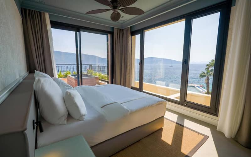 اتاق دو تخته با چشم انداز دریا در هتل کاسا نونا بدروم