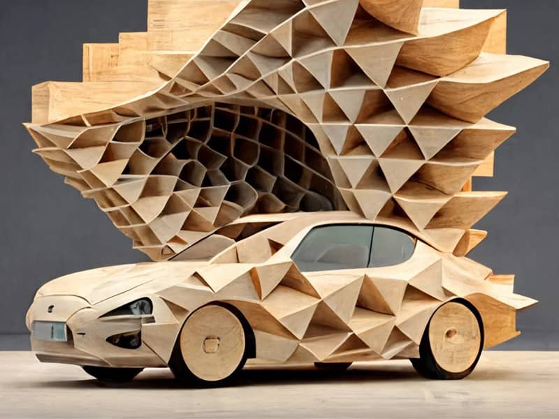 طراحی خودرو از روی یک ساختمان