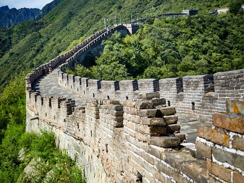 دیوار بزرگ چین، منبع عکس: unsplash.com (عکاس: joel danielson)