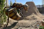 مورچه‌ای عظیم‌الجثه در پارک حشرات؛ منبع عکس: کجارو؛ عکاس: مسعود یوسف‌نژ‌اد