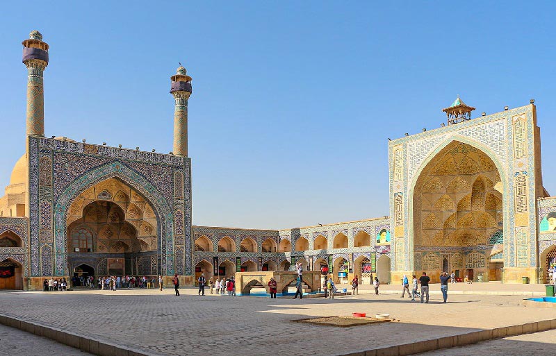 مسجد جامع اصفهان؛ منبع عکس: blog.rahbal.com
