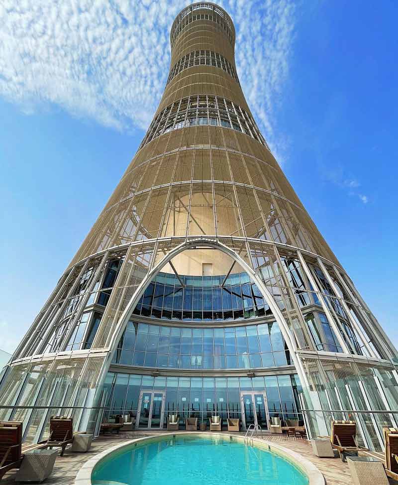 برج اسپایر در قطر؛ منبع عکس: گوگل مپ؛ عکاس: rahmani mohamed