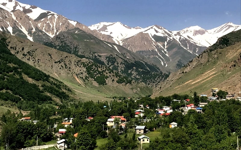 روستای دلیر مازندران، منبع عکس: گوگل مپ، عکاس: محمدرضا شاه‌پسند