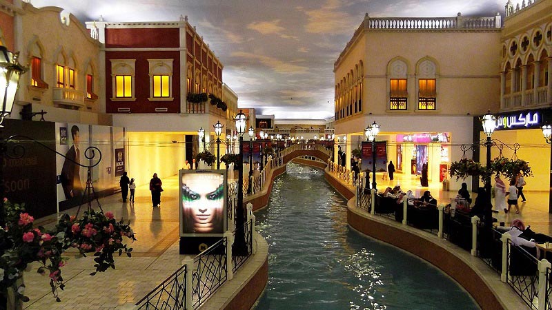 مرکز خرید ویلاجیو در دوحه قطر؛ منبع عکس: wikipedia.org؛ عکاس: ناشناس