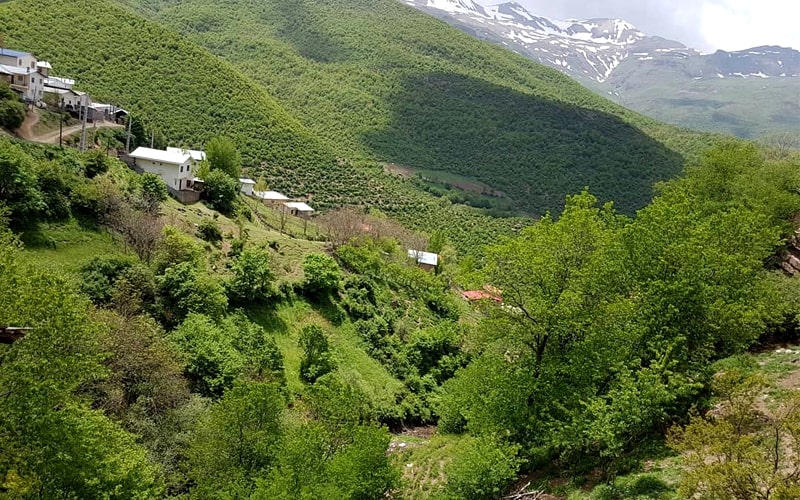 روستای سرسبز کندلوس، منبع عکس: گوگل مپ، عکاس: محسن توسلی